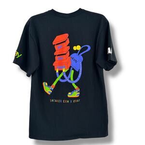 eBay Sneaker Con Buy Sell Trade Staff T Shirt Mens Size Medium Black